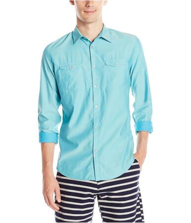 Calvin Klein Mens Chmabray Button Up Shirt - 2XL