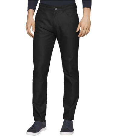 Calvin Klein Mens Textured Casual Trousers - 33