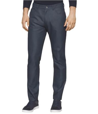 Calvin Klein Mens Textured Casual Trousers - 30