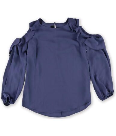 Bcx Womens Ruffled Pullover Blouse - XS