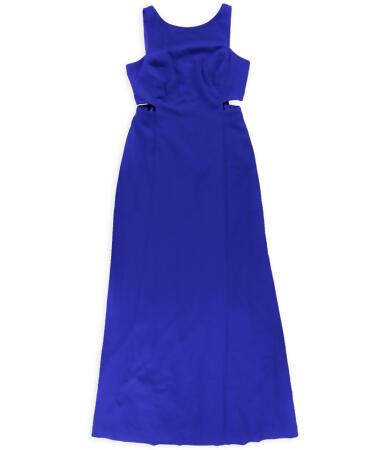 Ralph Lauren Womens Cutout Crepe Maxi Dress - 12
