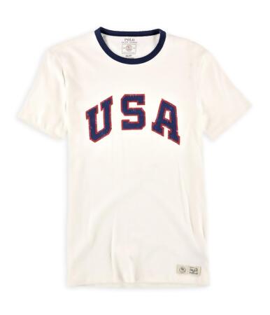 Ralph Lauren Mens Team Usa Graphic T-Shirt - XS