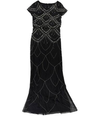 Adrianna Papell Womens Sequinned Sheath Dress - 2