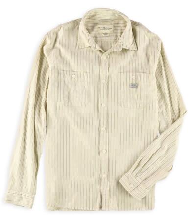 Ralph Lauren Mens Striped Button Up Shirt - XL