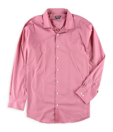 Kenneth Cole Mens Slim Button Up Dress Shirt - 18
