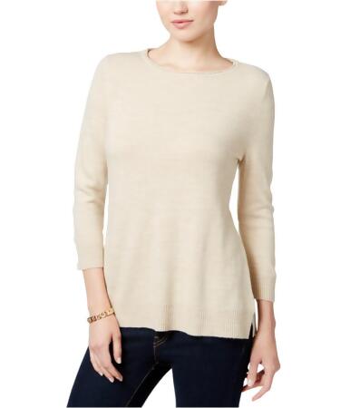 Karen Scott Womens Roll Neck Pullover Sweater - PL