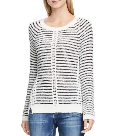 Vince Camuto Womens Textured Messy Knit Pullover Sweater - L