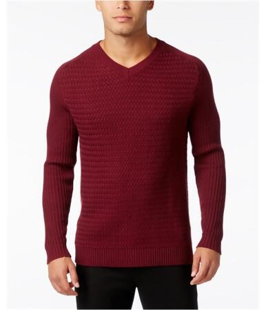 Vince Camuto Mens Woven Knit Sweater - L