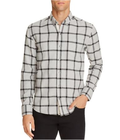 W.r.k Mens Hawke Plaid Sport Button Up Shirt - L