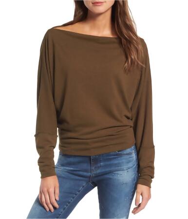 Free People Womens Heathered Basic T-Shirt - M