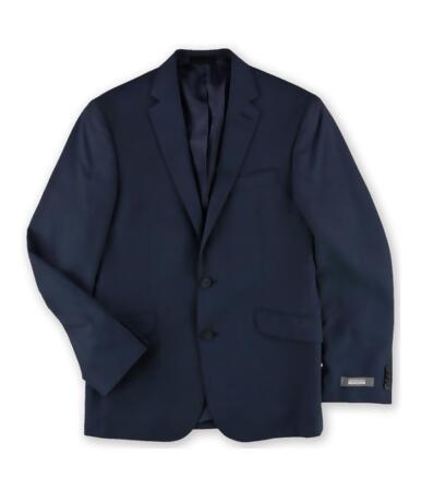 Kenneth Cole Mens Pin Stripe Two Button Blazer Jacket - 38