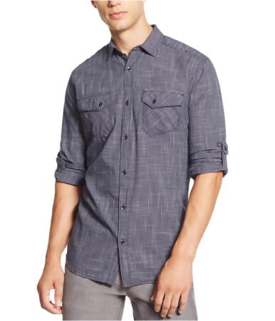 I-n-c Mens Geometric Button Up Shirt - 2XL