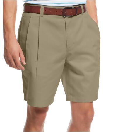 Club Room Mens Double Pleated Casual Chino Shorts - 34