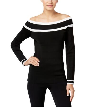 I-n-c Womens Off-The-Shoulder Pullover Sweater - PXL