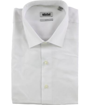 Kenneth Cole Mens Easy Care Button Up Dress Shirt - 15-15 1/2