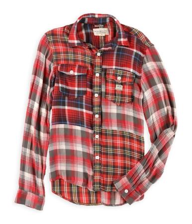 Ralph Lauren Mens Plaid Button Up Shirt - S