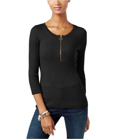 I-n-c Womens Ribbed Knit Sweater - PS