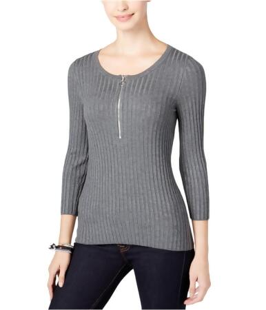 I-n-c Womens Ribbed Knit Sweater - P