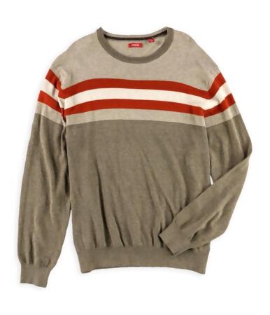 Izod Mens Chest Stripe Pullover Sweater - 2XL