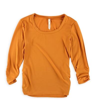 Ny Collection Womens Ruched Pullover Blouse - M