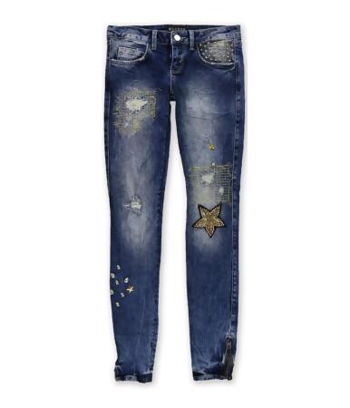 Guess Womens Embellished Skinny Fit Jeans - 25