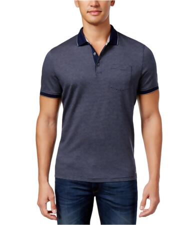 Michael Kors Mens Fine Stripe Rugby Polo Shirt - M