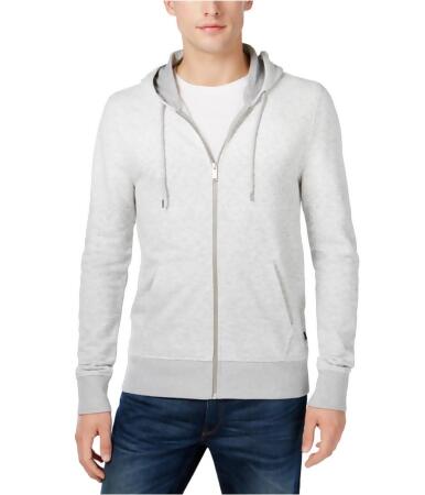 Michael Kors Mens Ombre Textured Hoodie Sweatshirt - M