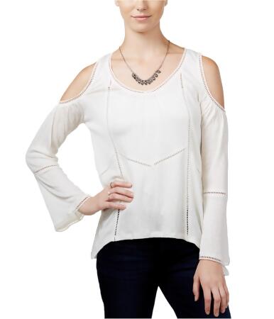 American Rag Womens Peasant Knit Blouse - L