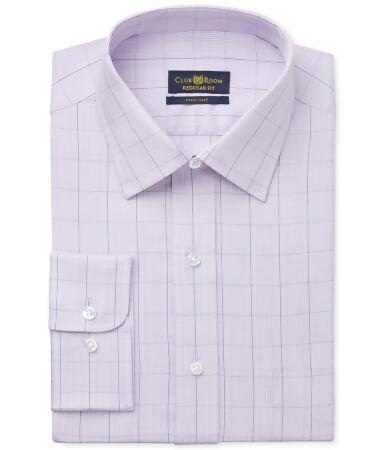 Club Room Mens Wrinkle Resistant Button Up Dress Shirt - 15 1/2