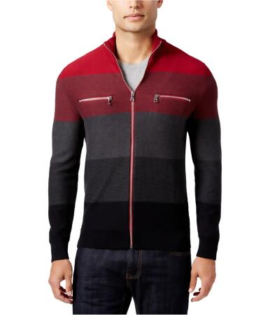 I-n-c Mens Copperfield Cardigan Sweater - L