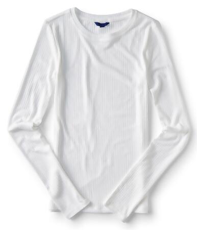 Aeropostale Womens Seriously Soft Ribbed Basic T-Shirt - XL