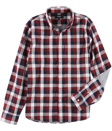 Jack Spade Mens Multi Gingham Button Up Shirt - XL
