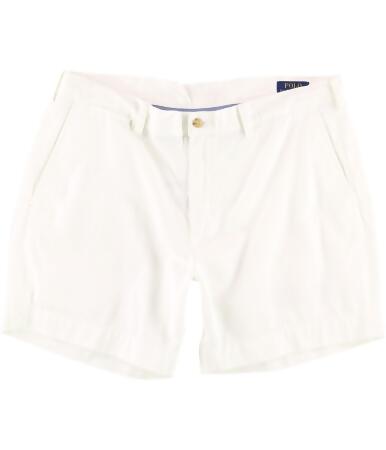 Ralph Lauren Mens 6' Flat Front Casual Chino Shorts - 36