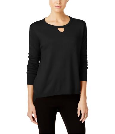 One A Womens Keyhole Knit Sweater - M