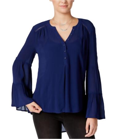 American Rag Womens Bell-Sleeve Knit Blouse - XS