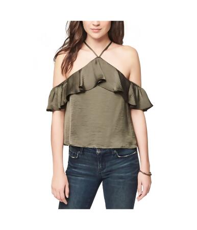 Aeropostale Womens Cold Shoulder Knit Blouse - XS