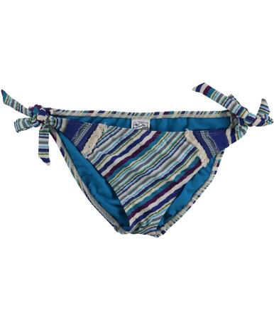 Lucky Brand Womens Striped Bikini Swim Bottom - M