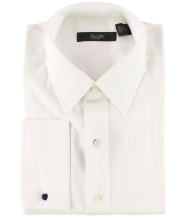 Tasso Elba Mens Professional Button Up Dress Shirt - 17