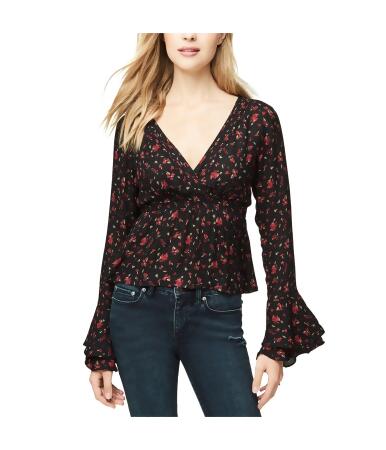 Aeropostale Womens Deep V-Neck Crop Pullover Blouse - M