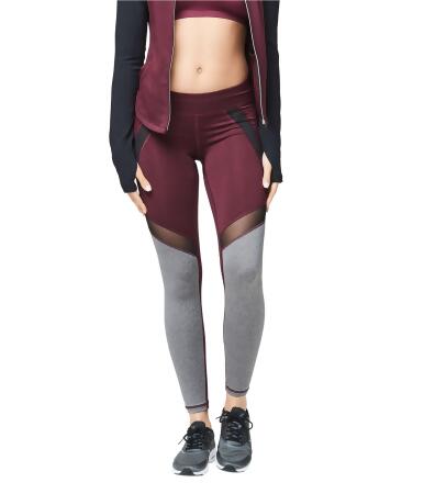 Aeropostale Womens Contrast Mesh Yoga Pants - XS