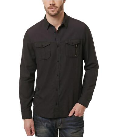 Buffalo David Bitton Mens Sipex Button Up Shirt - L