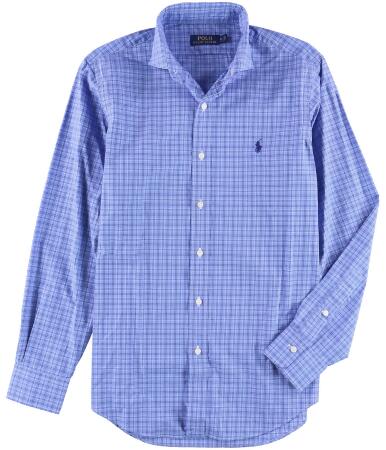 Ralph Lauren Mens Estate Checkered Button Up Shirt - S