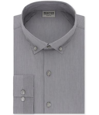 Kenneth Cole Mens Technicole Button Up Dress Shirt - 18