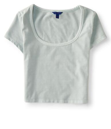 Aeropostale Womens Washed Bodycon Basic T-Shirt - XL