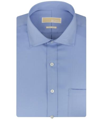 Michael Kors Mens Non Iron Button Up Dress Shirt - 17 1/2