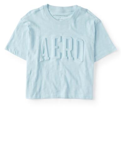 Aeropostale Womens Crop Graphic T-Shirt - L