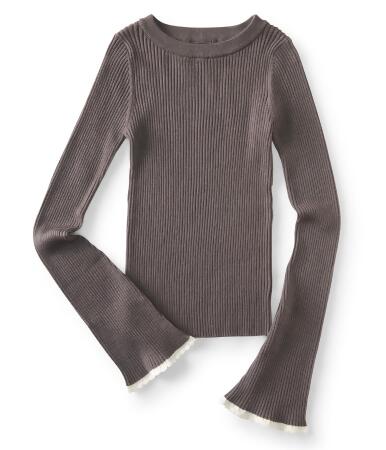 Aeropostale Womens Bell Sleeve Pullover Sweater - M