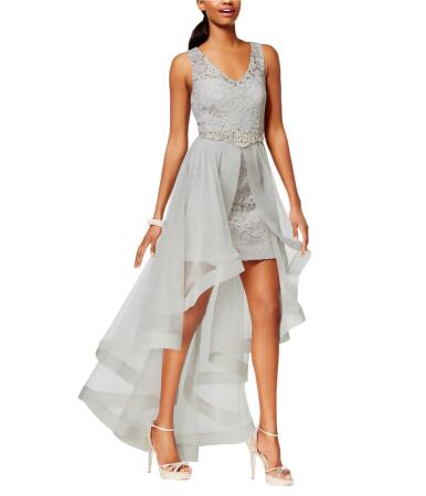 Say Yes To The Prom Womens Flyaway Gown Dress - 3