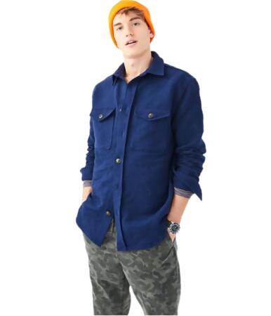 Aeropostale Mens Woven Button Up Shirt - M