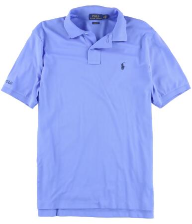 Ralph Lauren Mens Harbor Island Mesh Rugby Polo Shirt - XS